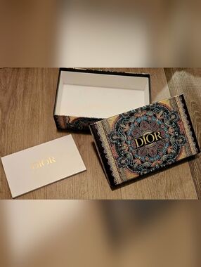NEW Dior 2020 Holiday Limited Edition Gift Box Toile De Jouy Card Set Wallet
